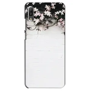 Чехлы с тематикой "ЦВЕТЫ" на Huawei Y6 2019 (Цветы на стене)