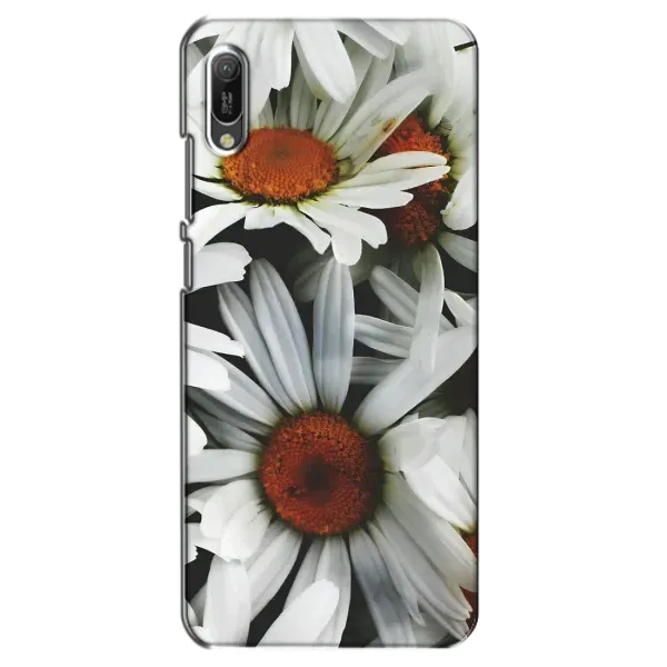 Чехол с рисунком «Цветы Ромашки» для Huawei Y6 2019 Чехол с рисунком «Цветы Ромашки» для Huawei Y6 2019
