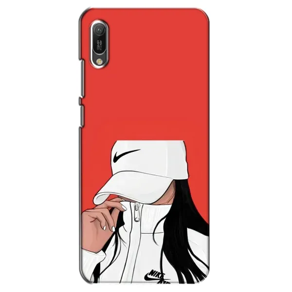 Чехол с рисунком «Девушка Nike» для Huawei Y6 2019