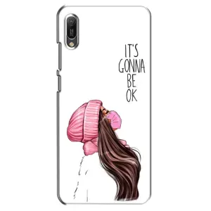 Чохол Стильні дівчата на Huawei Y6 2019 (Дівчина в масці)