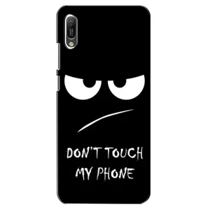 Чохол з прикольним текстом на Huawei Y6 2019 (Dont)