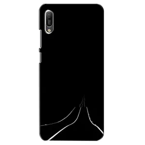 Чохол з картинками на чорному фоні для Huawei Y6 2019 (Дорога)