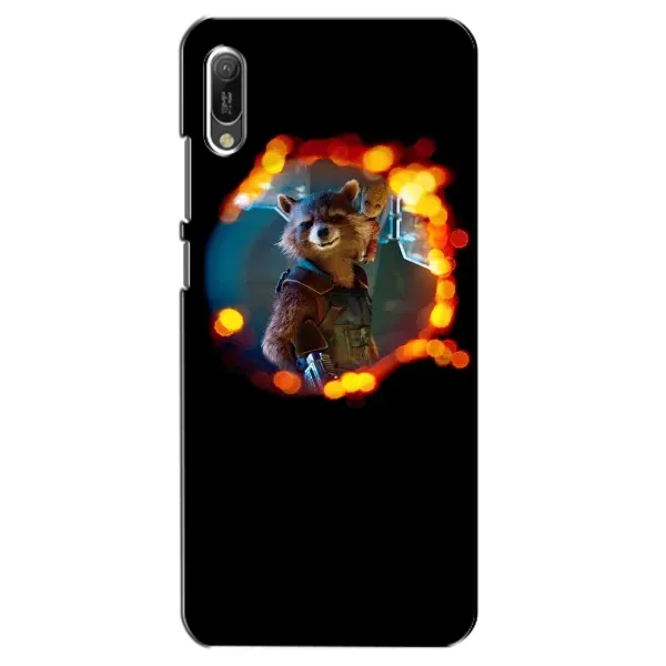 Чехол с рисунком «Енот Ракета» для Huawei Y6 2019