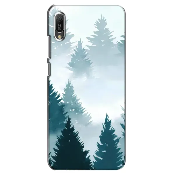 Чехол с рисунком «Горный лес» для Huawei Y6 2019 Чехол с рисунком «Горный лес» для Huawei Y6 2019
