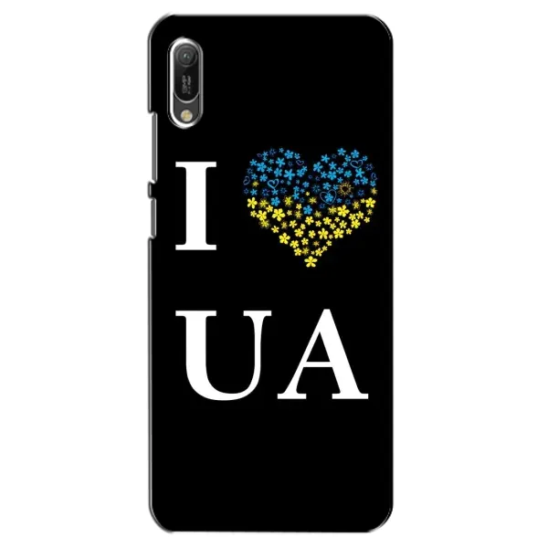 Чехол с рисунком «I Love UA» для Huawei Y6 2019 Чехол с рисунком «I Love UA» для Huawei Y6 2019