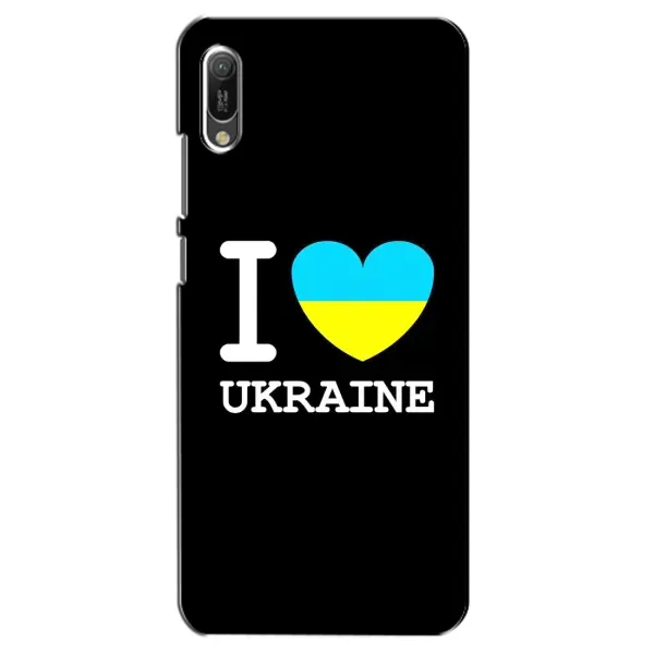 Чехол с рисунком «I Love Ukraine» для Huawei Y6 2019 Чехол с рисунком «I Love Ukraine» для Huawei Y6 2019