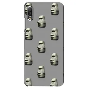 Чехол с рисунком «Каменное лицо» для Huawei Y6 2019