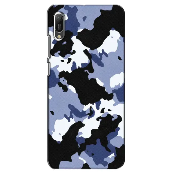 Чехол с рисунком «Камуфляжный Серый» для Huawei Y6 2019 Чехол с рисунком «Камуфляжный Серый» для Huawei Y6 2019