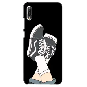 Чохол з Прикольним Принтом на Huawei Y6 2019 (Кеди)