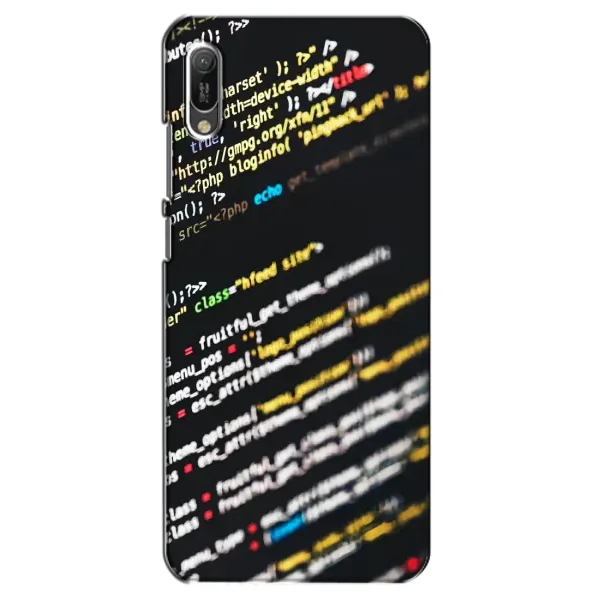 Чехол с рисунком «Код» для Huawei Y6 2019 Чехол с рисунком «Код» для Huawei Y6 2019