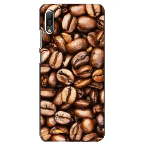 Чохол з зображенням смачної їжі для Huawei Y6 2019 (Кава)