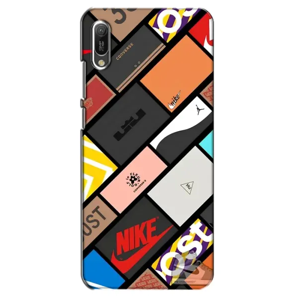 Чехол с рисунком «Коробки» для Huawei Y6 2019