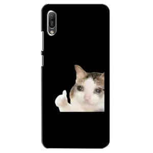 Чехол с рисунком «Кот в слезах» для Huawei Y6 2019
