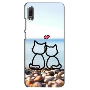 Силиконовые Чехлы Любимому человеку для Huawei Y6 2019 (Котейки)