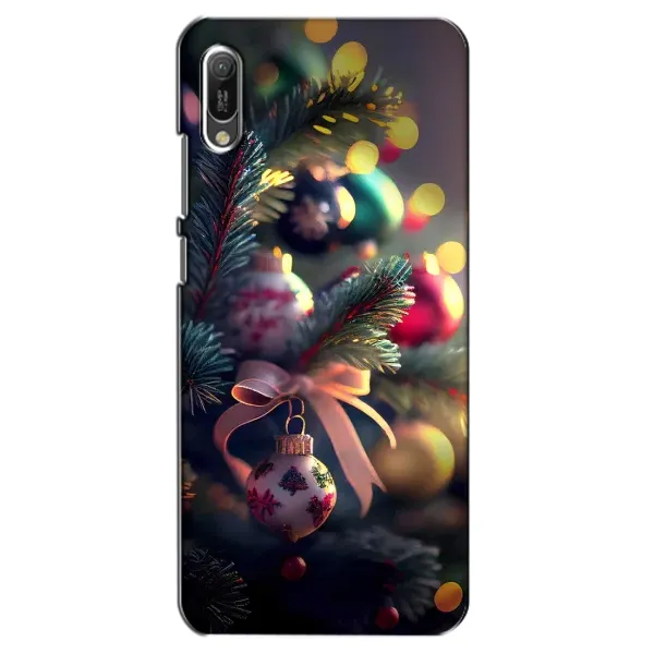 Чехол с рисунком «Красивая елочка» для Huawei Y6 2019 Чехол с рисунком «Красивая елочка» для Huawei Y6 2019