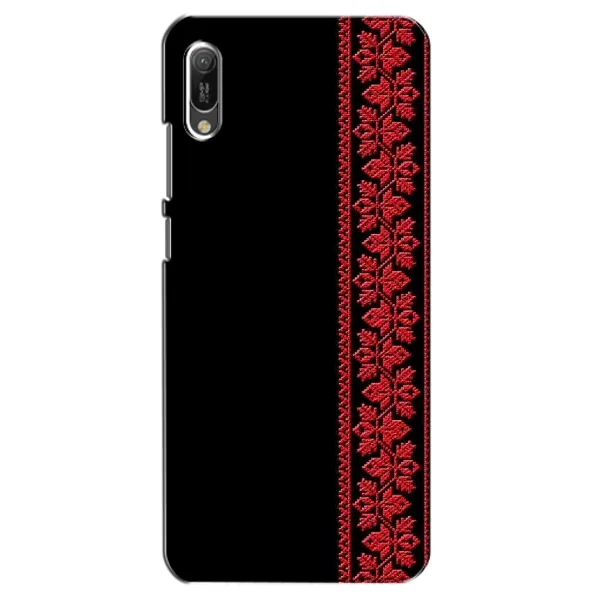 Чехол с рисунком «Красная Вышиванка» для Huawei Y6 2019 Чехол с рисунком «Красная Вышиванка» для Huawei Y6 2019