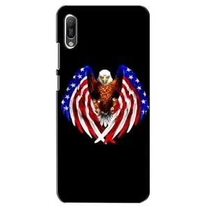 Чохол Прапор USA для Huawei Y6 2019 (Крила США)