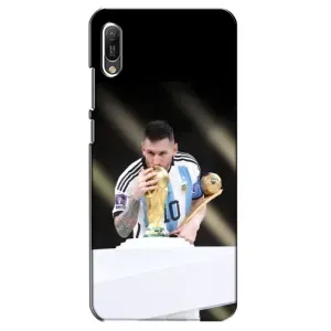 Чехлы Лео Месси Аргентина для Huawei Y6 2019 (Кубок Мира)