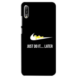Силиконовый Чехол на Huawei Y6 2019 с картинкой Nike (Later)