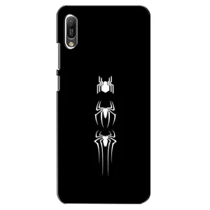Чехол Супергерой Человека Паука на Huawei Y6 2019 (Лого паука)