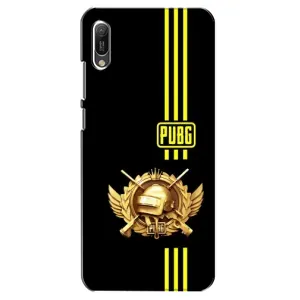Чехол (TPU) с картинкой "Лого Пабг" на Хуавей У6 (2019) (Лого PUPG)