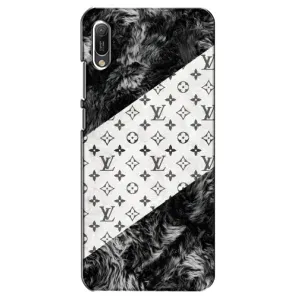 Чехол Стиль Louis Vuitton на Huawei Y6 2019 (LV на белом)