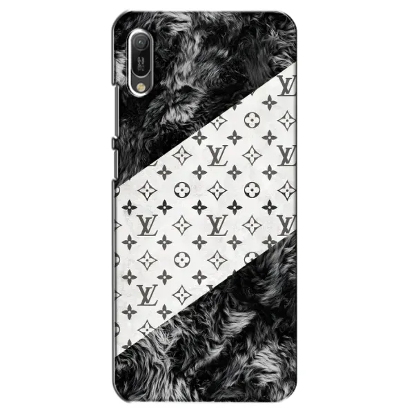 Чехол с рисунком «LV на белом» для Huawei Y6 2019