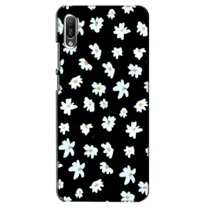 Чехол с ромашками на Huawei Y6 2019 (Маленькие ромашки)