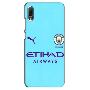 Силиконовые Чехлы принт Футбол на Huawei Y6 2019 (Man City)