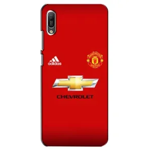 Силиконовые Чехлы принт Футбол на Huawei Y6 2019 (Man United)