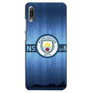 Силиконовые Чехлы принт Футбол на Huawei Y6 2019 (ManCity)