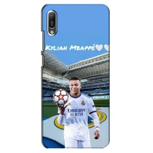 Чехол (TPU) с Футболистом на Huawei Y6 2019 (Mbappe Real)