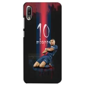 Чехол (TPU) с Футболистом на Huawei Y6 2019 (MBAPPE 10)