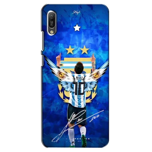 Чехол с рисунком «Месси Аргентина» для Huawei Y6 2019