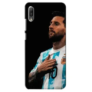 Чехлы Лео Месси Аргентина для Huawei Y6 2019 (Месси Капитан)