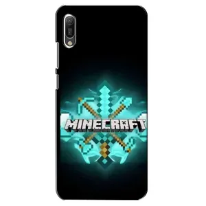Чехол майнкрафт для Huawei Y6 2019 (MineCraft 2)