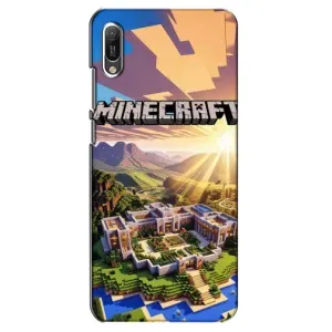 Чехол майнкрафт для Huawei Y6 2019 (MINECRAFT)