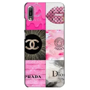 Чохол (Dior, Prada, YSL, Chanel) для Huawei Y6 2019 (Модніца)
