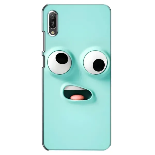 Чехол с рисунком «Забавное мятное лицо» для Huawei Y6 2019 Чехол с рисунком «Забавное мятное лицо» для Huawei Y6 2019