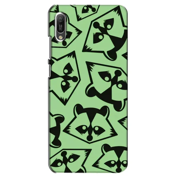 Чехол с рисунком «Мордочки Енота» для Huawei Y6 2019 Чехол с рисунком «Мордочки Енота» для Huawei Y6 2019