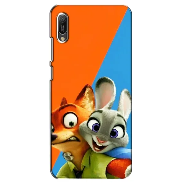 Чехол с рисунком «Ник и Хопс» для Huawei Y6 2019 Чехол с рисунком «Ник и Хопс» для Huawei Y6 2019