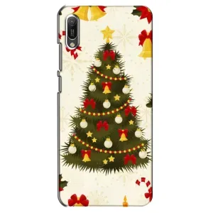 Чохол новорічна ялинка на Huawei Y6 2019 (Новорічний принт)