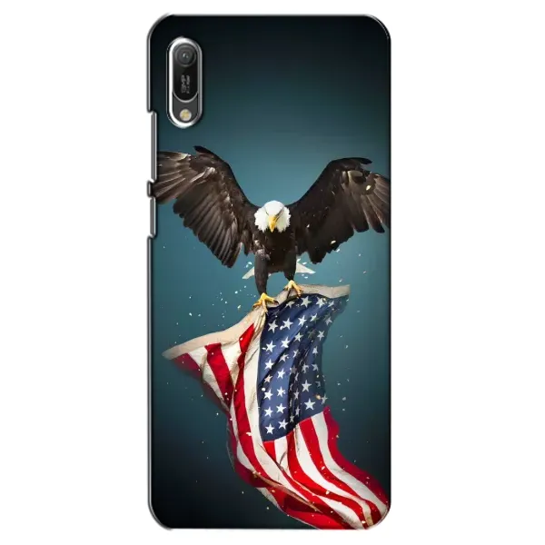 Чехол с рисунком «Орел и флаг» для Huawei Y6 2019