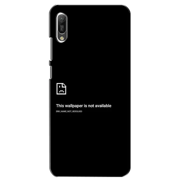 Чехол с рисунком «Ошибка» для Huawei Y6 2019 Чехол с рисунком «Ошибка» для Huawei Y6 2019