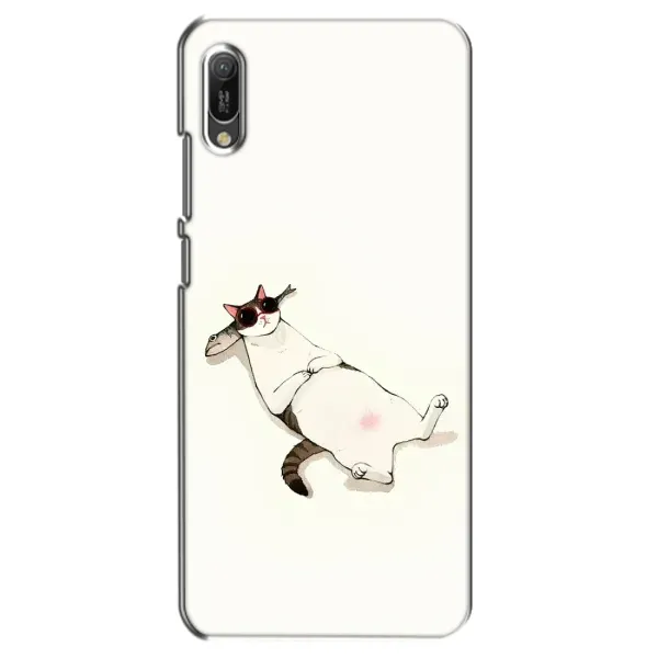 Чехол с рисунком «Отдых» для Huawei Y6 2019 Чехол с рисунком «Отдых» для Huawei Y6 2019
