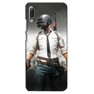Чохол з картинкою "Герой Pubg" на Huawei Y6 2019 (Пабг)