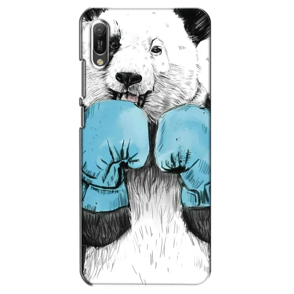 Чехол с рисунком «Панда боксер» для Huawei Y6 2019 Чехол с рисунком «Панда боксер» для Huawei Y6 2019