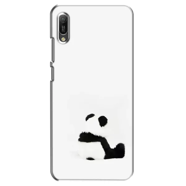 Чехол с рисунком «Панда обиделся» для Huawei Y6 2019 Чехол с рисунком «Панда обиделся» для Huawei Y6 2019
