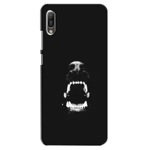 Чехол ДОБЕРМАН для Huawei Y6 2019 (Пасть добермана)
