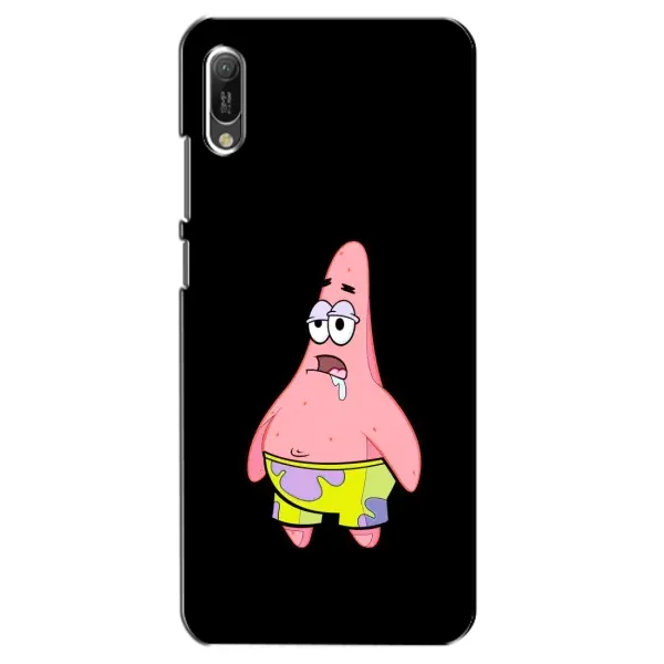 Чехол с рисунком «Патрик завис» для Huawei Y6 2019 Чехол с рисунком «Патрик завис» для Huawei Y6 2019